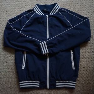 Carapace Varsity Bomber Jacket | Blue, Large